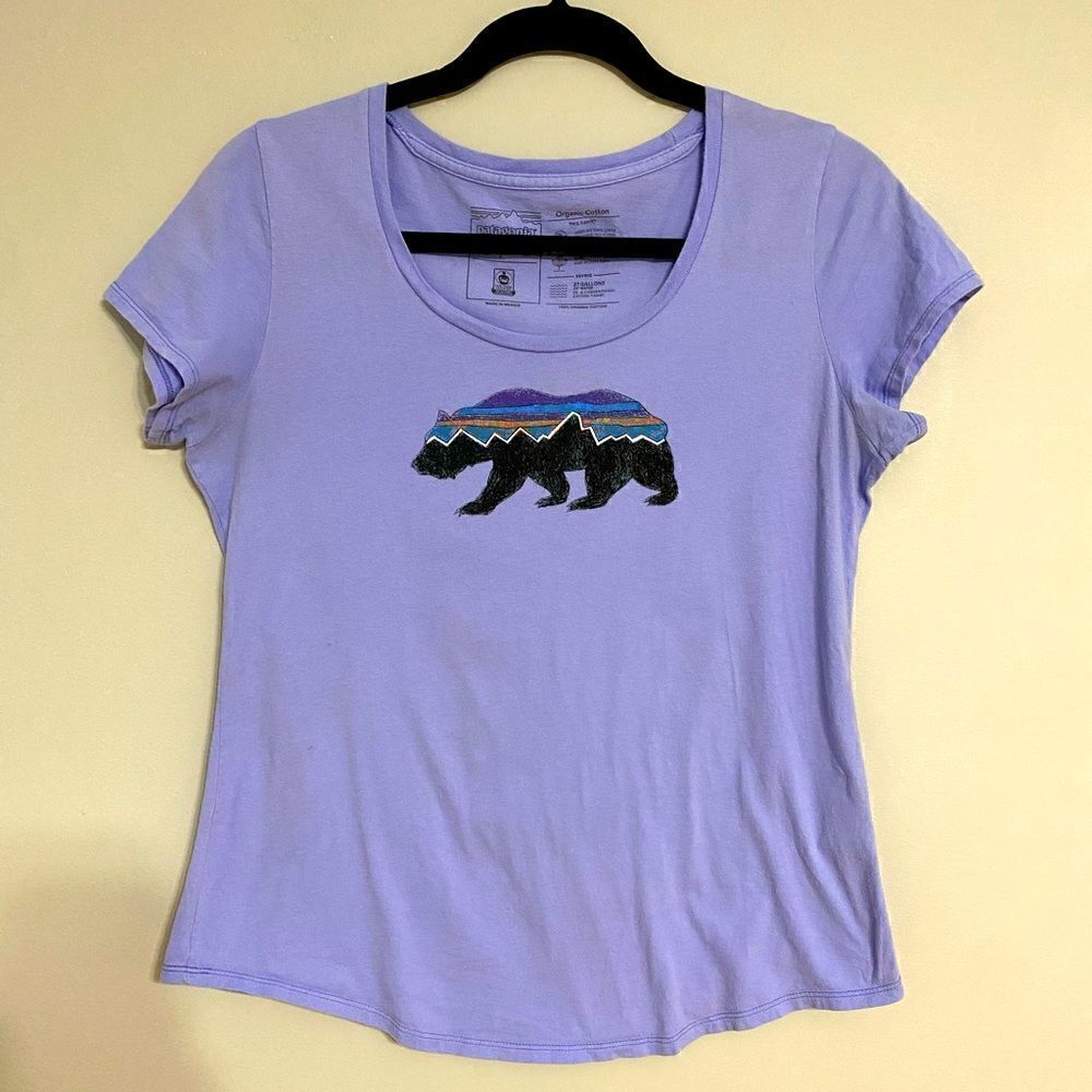 Patagonia Organic Cotton T- Shirt Women Size S